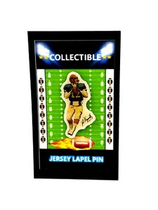 Pin de solapa Buffalo Bills Jim Kelly - Clásico Salón de la Fama Coleccionable - ENVÍO GRATUITO - Imagen 1 de 1