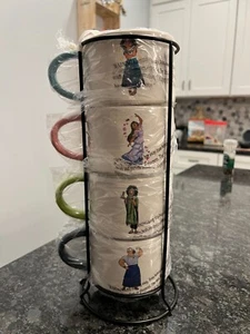 Brandneu Encanto Rae Dunn Disney Becher Set stapelbar Mirabel Bruno Isabela Luisa - Bild 1 von 4