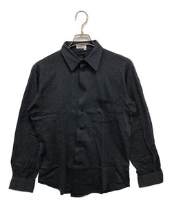 Yohji Yamamoto COSTUME D'HOMME Long Sleeve Shirt Indigo Size XL - Picture 1 of 7