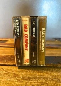 Bad Company Cassette Tape Lot - 4 Tapes - Preowned Untested - Imagen 1 de 3