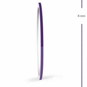 Zierstreifen 4mm 10 Meter Lila Glänzend Glanz Auto Boot Motorrad Wohnmobil - Bild 1 von 5