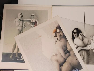 PAUL WUNDERLICH (1927-2010), Mappe I, 3 Lithographien, signiert, num. 1981 - Bild 1 von 4