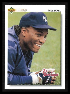 Mel Hall 1992 Upper Deck #291  New York Yankees - Image 1 of 2