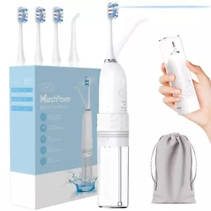 Portable Electric Toothbrush with Water Flosser, 2-in-1 Cordless Waterflosser... - Picture 1 of 9