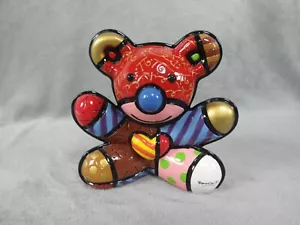 Romero Britto BÄR FIGUR "LIEBESBÄR" 2008 zweite Auflage #362 von 4000 - Bild 1 von 7
