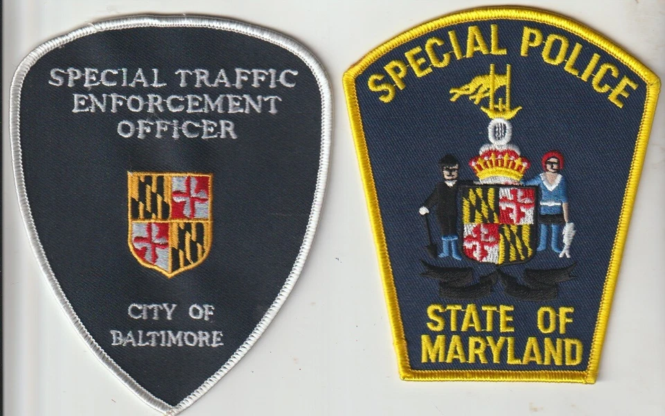 Лот нашивок специального офицера штата Мэриленд отправлен из Австралии - Изображение 1 из 1