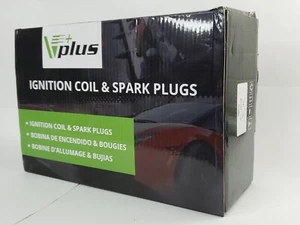 Ignition Coils And Plugs. Vplus® Set Of 8.For Ford Explorer. 3W7Z-12029-AA - Foto 1 di 5
