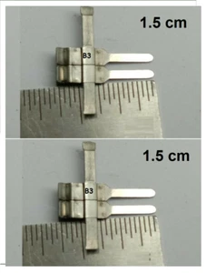 Abrazaderas microvasculares de cirugía plástica y neurocirugía V-3 grandes (2 PIEZAS) - Imagen 1 de 3