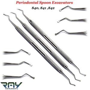 Cuchara de relleno dental restauradora excavadora dentista carious cavidad herramientas dentales - Imagen 1 de 3