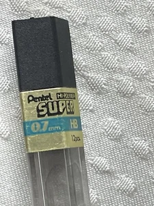 Pentel® Super Hi-Polymer Lead Refills, 0.7mm HB Black, 14 Leads in Tube - Picture 1 of 2