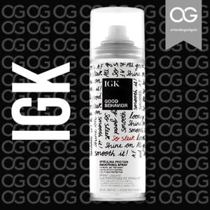 IGK Good Behavior Spirulina Protein Spray 5.6oz ๐ฟ Heat Protection & Repair ๐ฟ - Picture 1 of 2