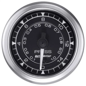 AutoMeter 8162 GAUGE, PRESSURE, 2 1/16" , 15PSI, DIGITAL STEPPER MOTOR, CHRONO - Picture 1 of 10
