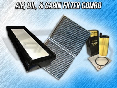 Filtro de aire, cabina y aceite para BMW 535D XDRIVE 2014-2016 2015 740LD 3,0 L Foto 1 de 4