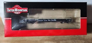 Denver Rio Grande Western RR 42' Fish Belly Flat InterMountain 32302-27 HO Scale - Picture 1 of 3