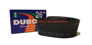 Duro 26in Mountain bike light weight inner tube 26 x 1.75-2.215" Schrader Valve - Picture 1 of 3