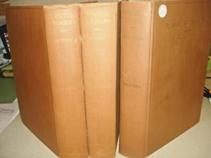 1928 & 1933 Furniture Treasury - Wallace Nutting 3 Volume Set - SIGNED (Vol 1)  - Bild 1 von 11