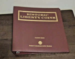 Historic Liberty Coins Postal Commemorative Society Album - Empty - No Coins - Picture 1 of 3