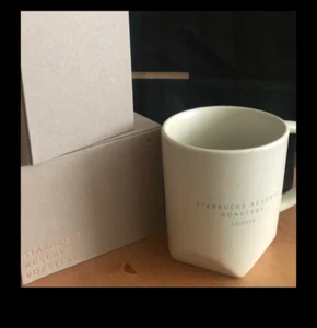 Starbucks Reserve Roastery Chicago 16 OZ Bevel Mug color Light NEW - Picture 1 of 2