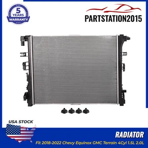 Radiator 84448454 For 18-22 Chevy Equinox GMC Terrain 1.5L 2.0L L4 Automatic - Picture 1 of 8