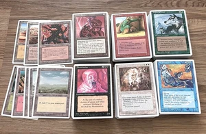 Magic The Gathering 4th Edition 97% Komplett Set MTG 5/15 Basic Land No Land Tax - Bild 1 von 24