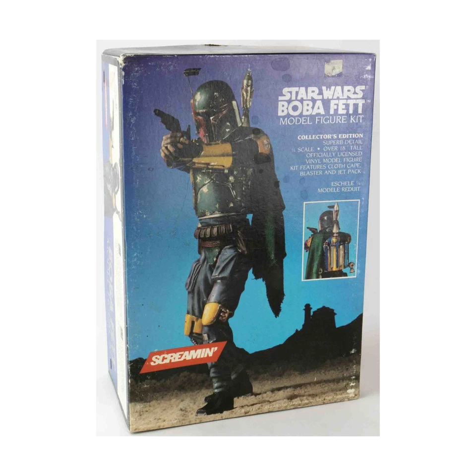 Screamin' Products Model Kit Star Wars Boba Fett(1/4 Scale) VG+/NM - Image 1 of 1