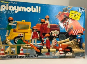 Playmobil Construcción Super Deluxe 1980 Set #1204 - Imagen 1 de 17