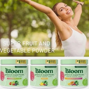 Nutrition Mix Probiotic Super Greens Powder Bloom - for Digest Smoothie&Juice - Picture 1 of 7