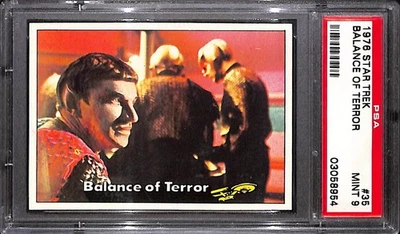 1976 Topps Star Trek #35 Balance of Terror Psa Mint 9 - Image 1 of 2