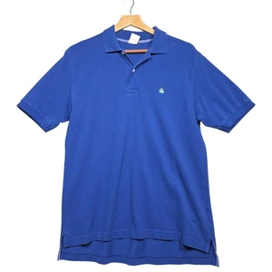 Brooks Brothers Blue Logo Polo Shirt Size Small - Picture 1 of 5