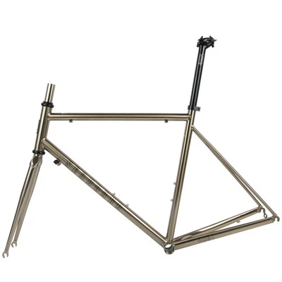 Road Bicycle Frameset for 700C X 23C/ 25C Tire Bike Frame Tube Outer Size 28.6mm - Image 1 of 4