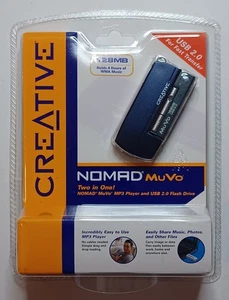 Creative Nomad MuVo 128MB USB 2.0 Flash Drive & MP3 Player NEW - Picture 1 of 3