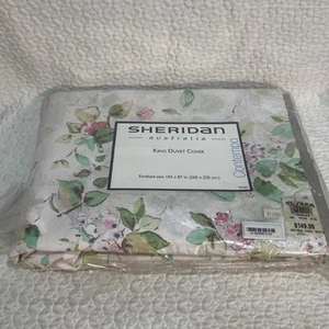 Vintage Sheridan Australia Dew Drop King Duvet Cover - Picture 1 of 5