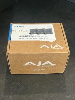AJA Hi5-4K-Plus Pristine 3G-SDI to HDMI 2.0 Mini-Converter - Image 1 of 4