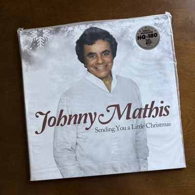 JOHNNY MATHIS Sending You a Little Christmas 180g WHITE VINYL SEALED NEW - Image 1 of 4