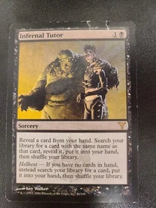 Infernal Tutor PL Dissension MTG Magic the Gathering Black English Card - Picture 1 of 1