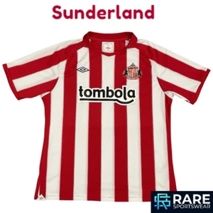 AUTHENTIC SUNDERLAND 2010-11 HOME FOOTBALL SHIRT XL ADULT UMBRO (V GOOD) - Picture 1 of 6