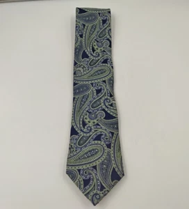 Eagle Men's 100% Silk Navy/Green 59in. Necktie - Picture 1 of 5