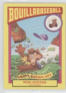 1987 O-Pee-Chee Alf Series 1 Bouillabaseball Ron Oyster #19B 3c7