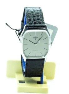 RARE VINTAGE PULSAR Quartz Dress WATCH Y100-5229 PNM071JS Japan - Brand New NOS - Picture 1 of 8