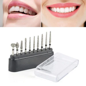 Kit de pulido compuesto taladro Diamond Burs F para pieza de mano dental de alta velocidad EE. UU. - Imagen 1 de 8