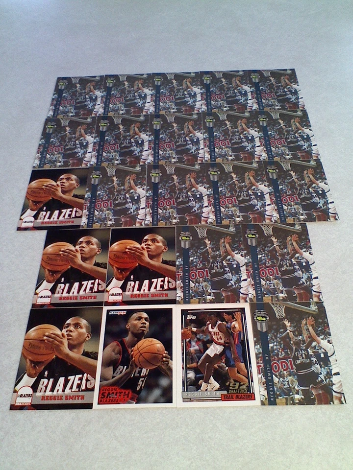 *****Reggie Smith*****  Lot of 23 cards.....4 DIFFERENT / Basketball   - Image 1 of 1
