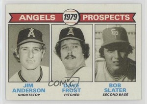 1979 Topps 1979 Prospects Jim Anderson Dave Frost Bob Slater #703 Rookie RC