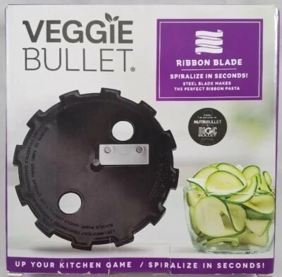 NEW Veggie Bullet Ribbon Spiralizer Spiral Replacement Blade Attachment - Image 1 of 3