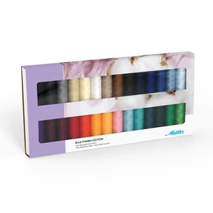 Mettler Silk Finish Cotton 28 x 150m Thread Pack Colour Fast Spools AMSFC28-KIT - Picture 1 of 1