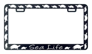 TURTLES TURTLES TURTLES LICENSE PLATE FRAME HOLDER - Picture 1 of 3