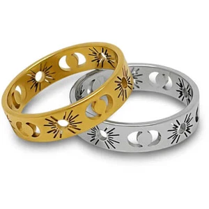 Celestial Sun and Moon Ring - Picture 1 of 9