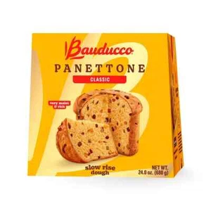 Bauducco Classic Panettone - Moist & Fresh Holiday Cake - Traditional Italian Re - Bild 1 von 3