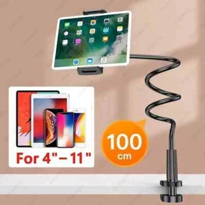 Soporte flexible Para Teléfono Celular tablet Cuello De Cisne Clip Universal - Picture 1 of 21