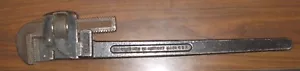 TRIMONT VINTAGE PIPE WRENCH TRIMO 24" ALLOY SIZE 24" DROP-FORGED USA MADE - Picture 1 of 1