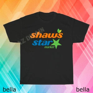 New Shaw's and Star Market logo  T-Shirt Funny Size S to 5XL - Picture 1 of 3